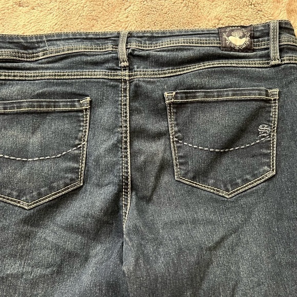 SOURCE of Wisdom Plus Size 20 Lady’s Jeans, Stretchy - Picture 3 of 5